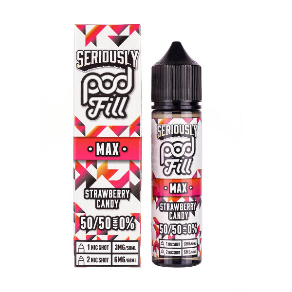 Seriously 50ml Shortfill Strawberry Candy Max shortfill e-liquid