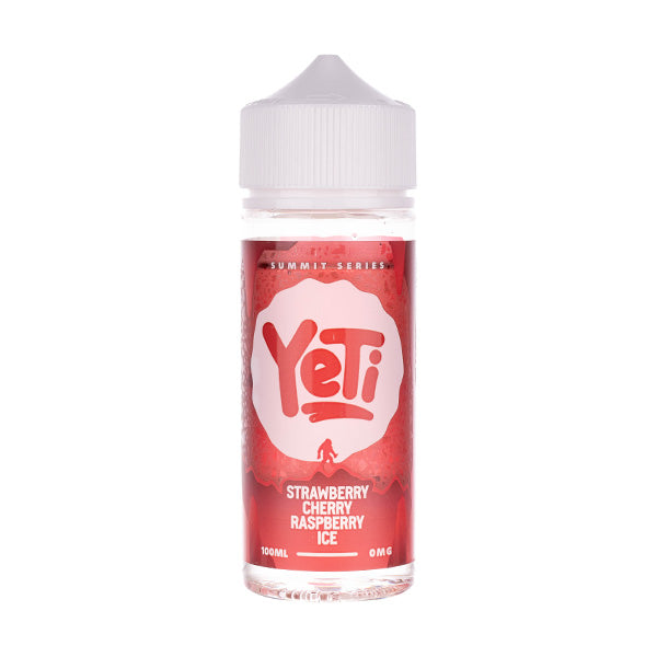 Yeti 100ml Shortfill Strawberry Cherry Raspberry Ice Summit shortfill e-liquid