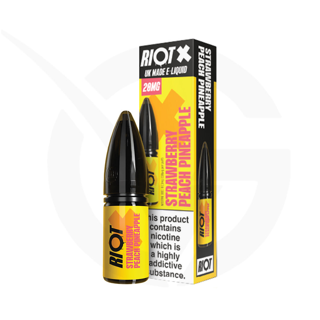 Riot Squad Nic Salt Strawberry Peach Pineapple UK