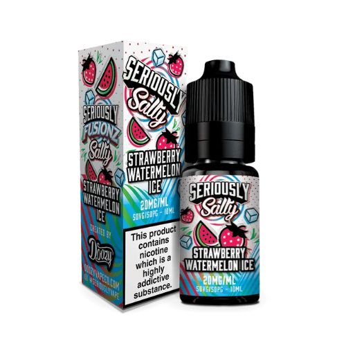 Seriously Nic Salt Strawberry Watermelon Ice Fusionz Salty nic salt e-liquid