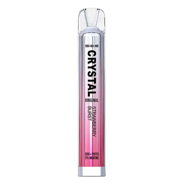 Crystal Bar Strawberry Burst 600 Puffs - Vape 7 Store