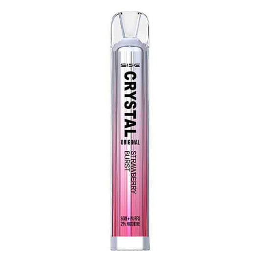 Crystal Bar Strawberry Burst 600 Puffs - Vape 7 Store