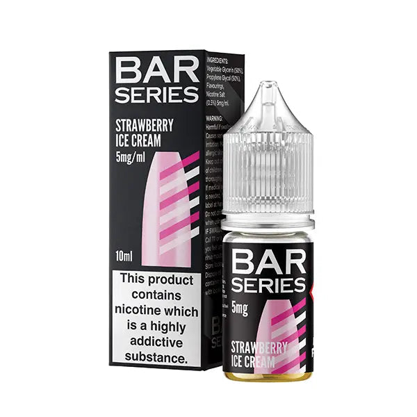 Bar Series Nic Salt Strawberry Ice Cream UK