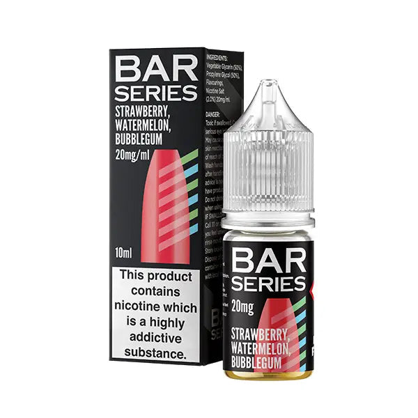 Bar Series Nic Salt Strawberry Watermelon Bubblegum UK
