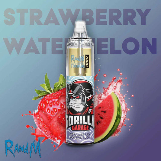 R&M Tornado Strawberry Watermelon 7000 Puffs - Vape 7 Store