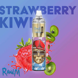 R&M 7000 Puffs Strawberry kiwi  - Vape 7 Store