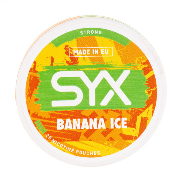 SYX Nicotine Pouches Banana Ice nicotine pouches