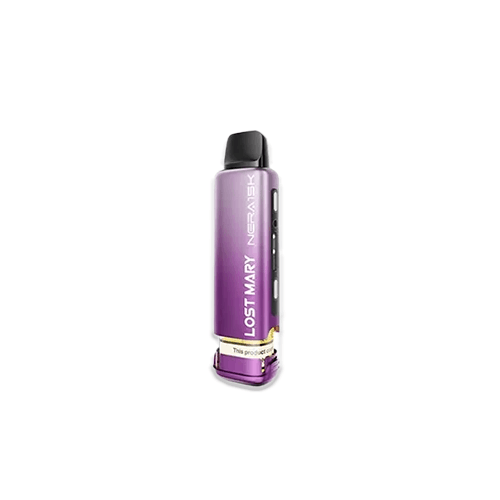 Lost Mary NERA Summer Grape refill pod with light purple and green grape design