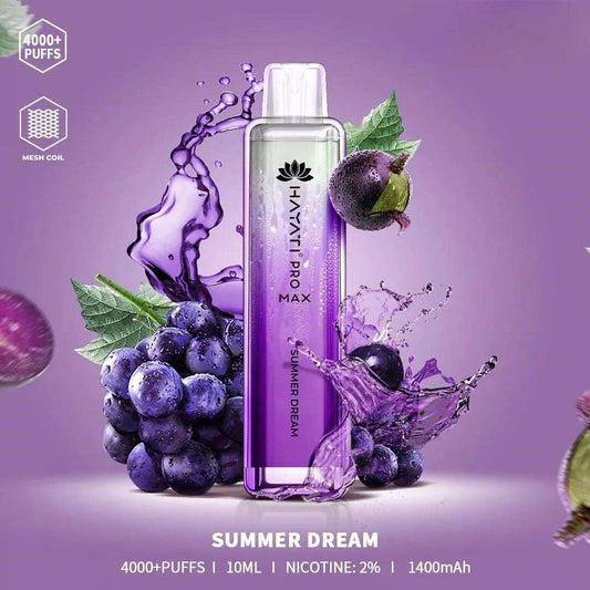 Hayati pro max Summer Dream 4000 Puffs - Vape 7 Store