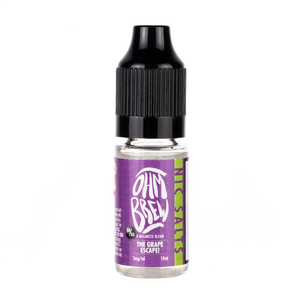 Ohm Brew Nic Salt Grape Escape nic salt e-liquid
