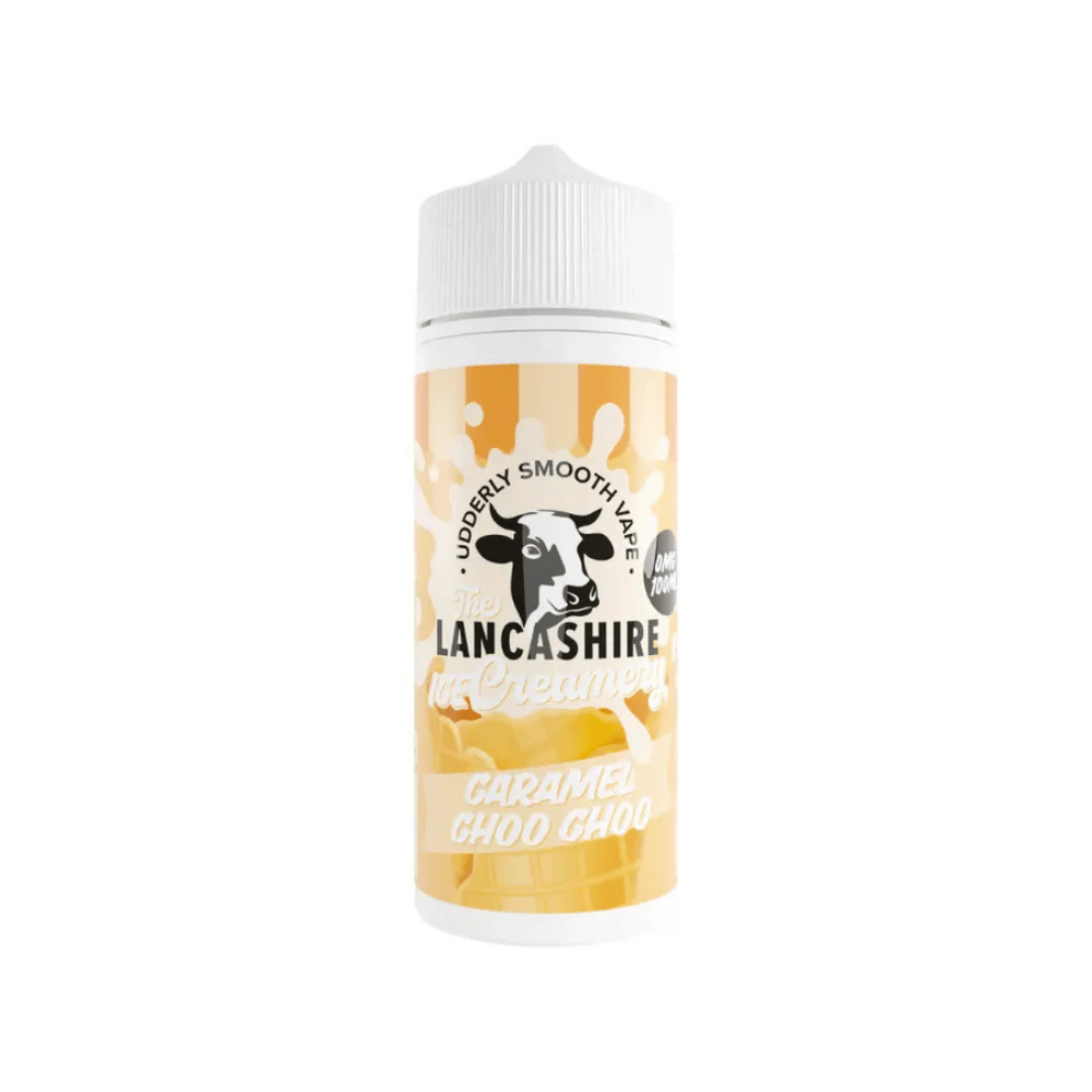 Lancashire Creamery 100ml Shortfill Caramel Choo Choo shortfill e-liquid