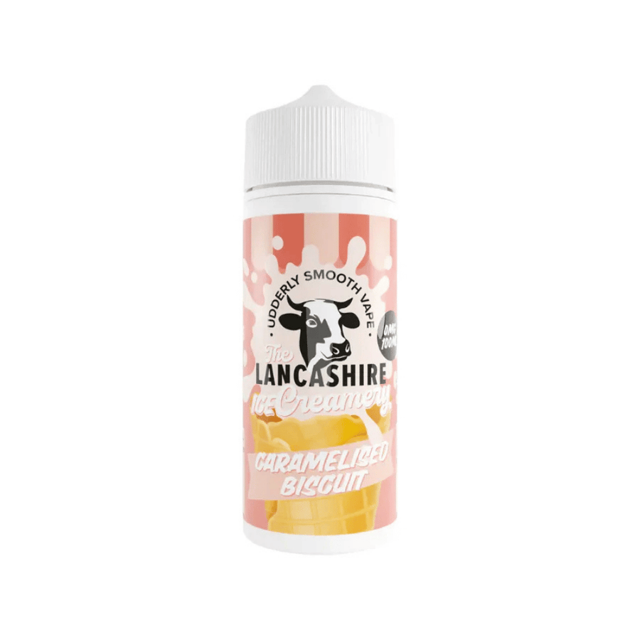 Lancashire Creamery 100ml Shortfill Caramelised Biscuit shortfill e-liquid