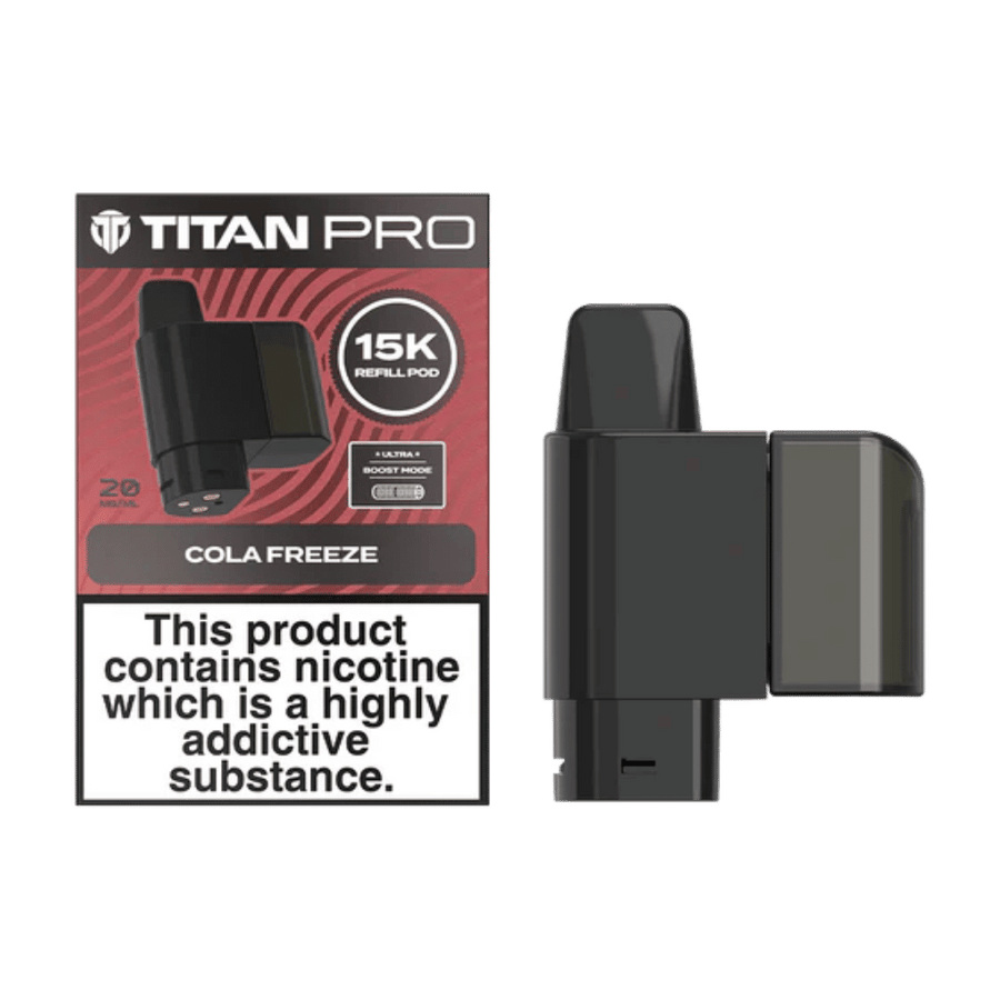Titan Pro 15K Cola Freeze prefilled pod vape kit