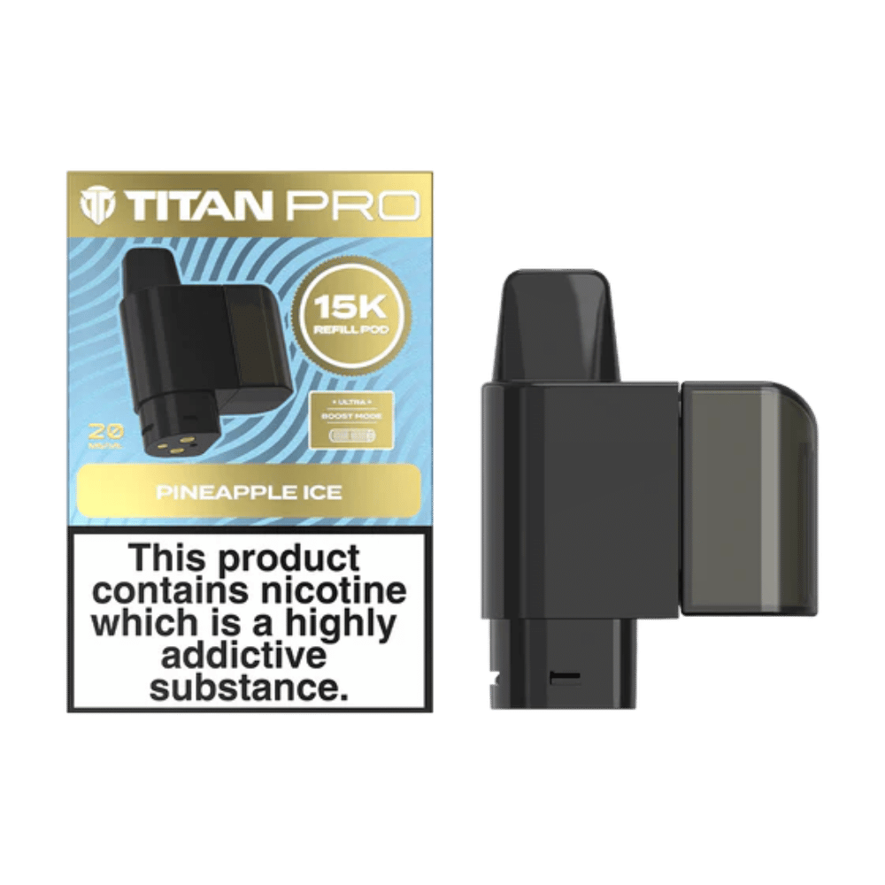 Titan Pro 15K Pineapple Ice prefilled pod vape kit