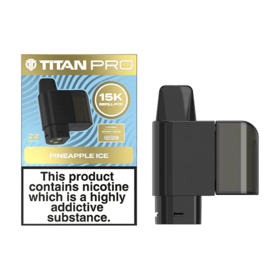 Titan Pro 15K Pineapple Ice prefilled pod vape kit