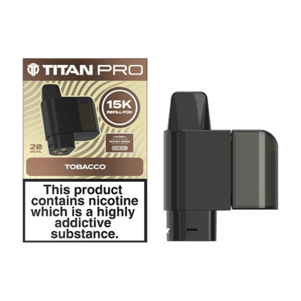 Titan Pro 15K Tobacco prefilled pod vape kit