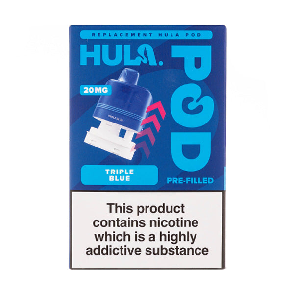 Hula Pods Triple Blue prefilled pod vape kit