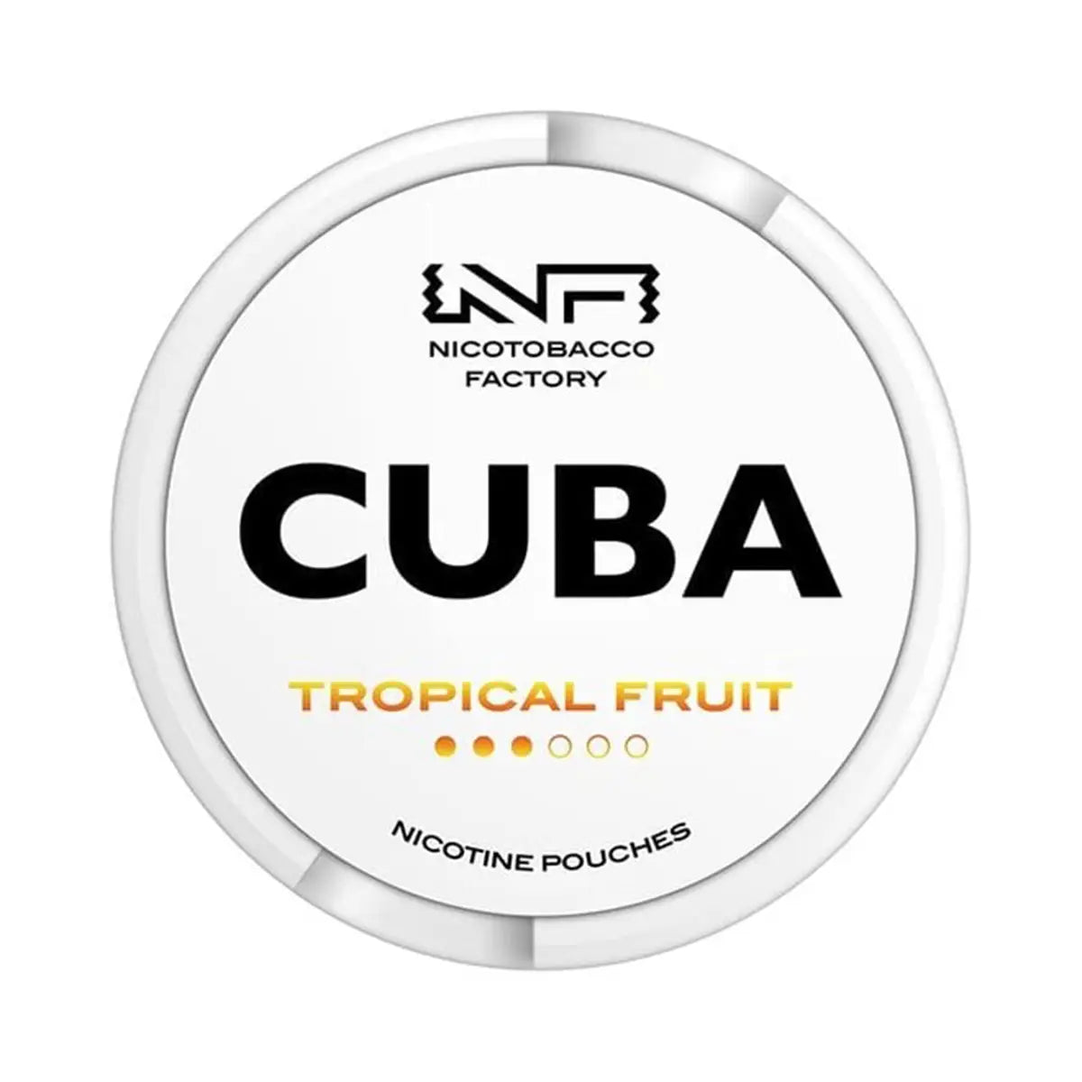 Cuba Nicotine Pouches Tropical Fruit White nicotine pouches