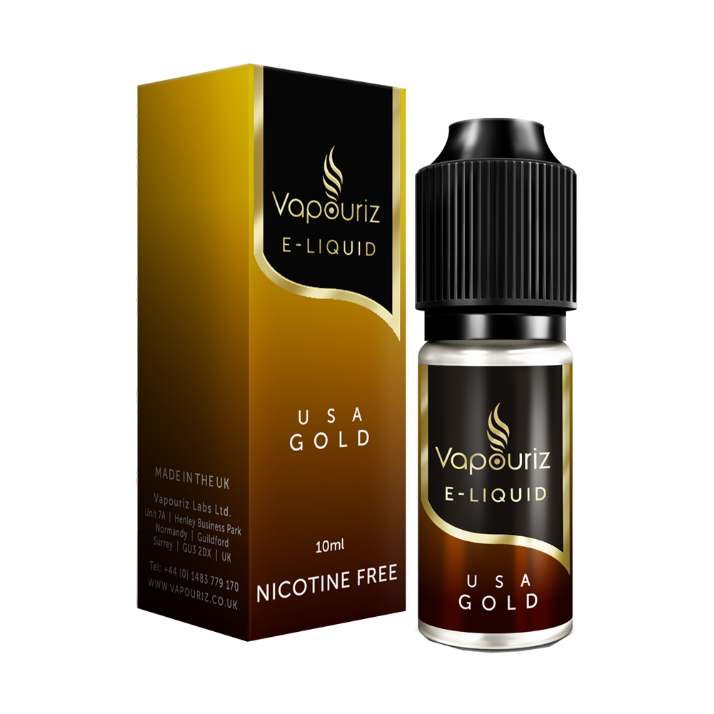 Vapouriz Nic Salt Usa Gold Tobacco nic salt e-liquid