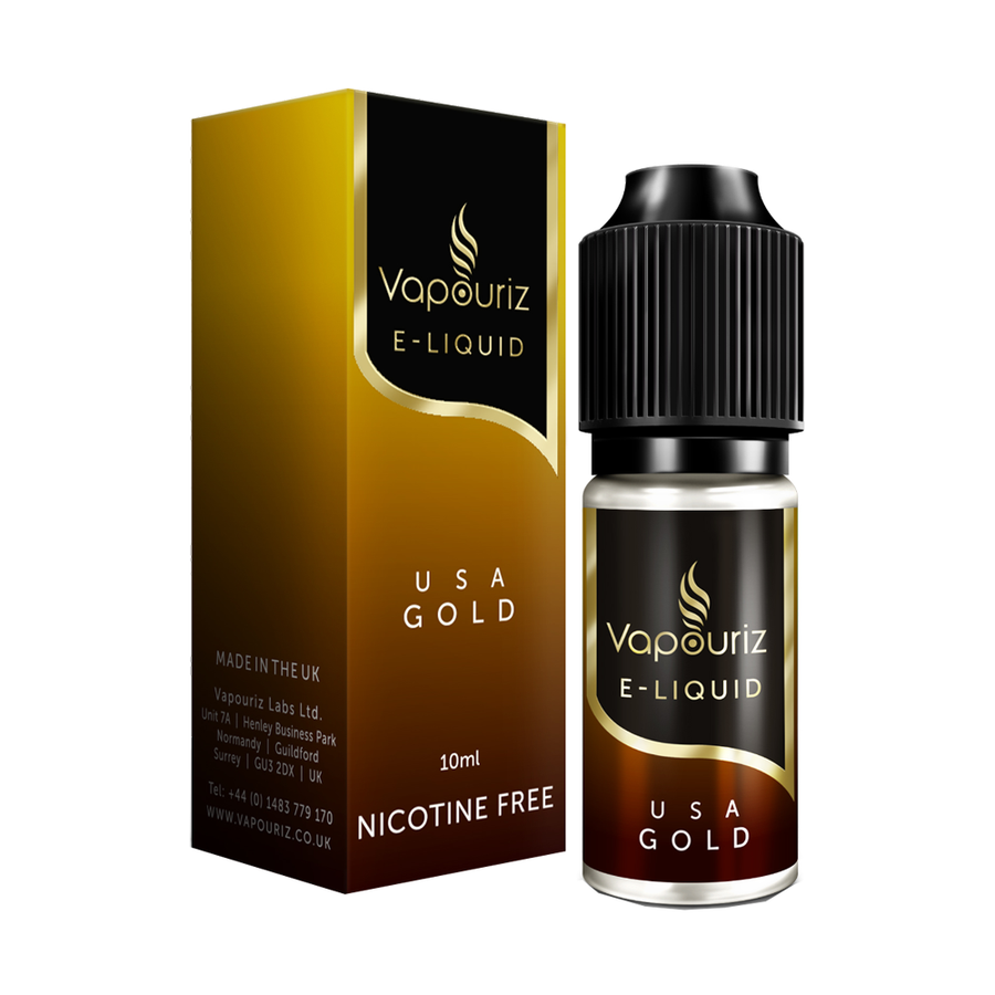 Vapouriz Nic Salt Usa Gold Tobacco nic salt e-liquid