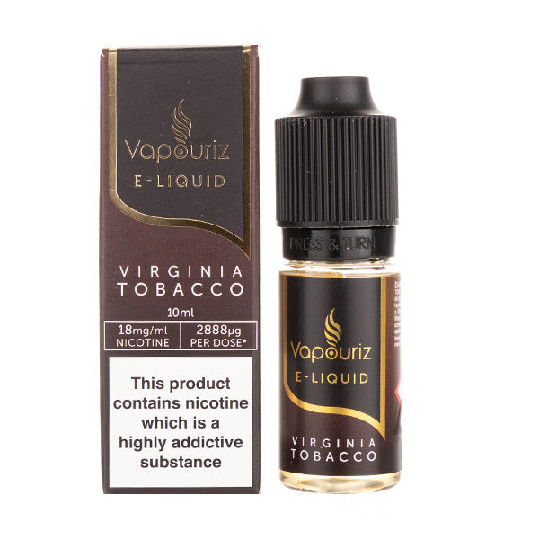 Vapouriz Nic Salt Virginia Tobacco Premium nic salt e-liquid