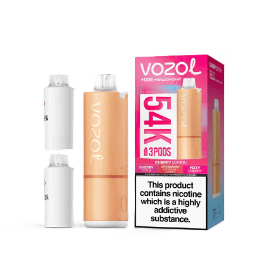 Vozol Vape Kit Mate 54K Cherry prefilled pod vape kit