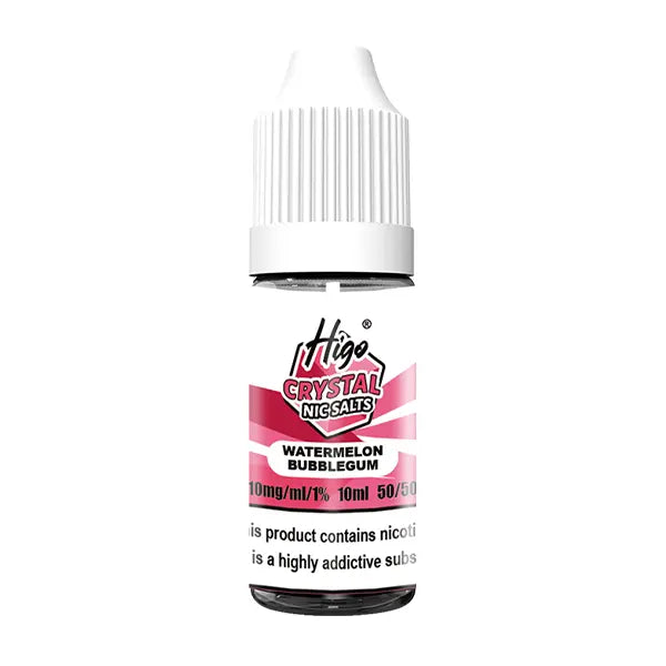 Higo Nic Salt Crystal Watermelon Bubblegum UK