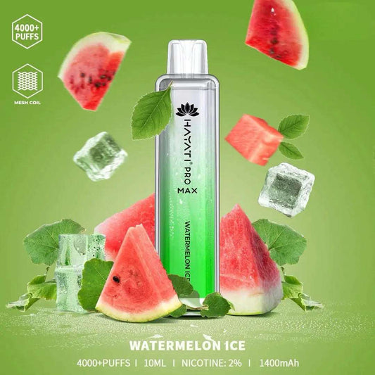 Hayati pro max Watermelon Ice 4000 Puffs - Vape 7 Store