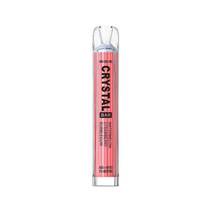 Crystal Vape Bar 600 Puffs Watermelon Strawberry (Bubblegum) - Vape 7 Store