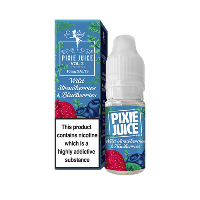 Pixie Juice Nic Salt Wild Strawberry Blueberries Vol II nic salt e-liquid