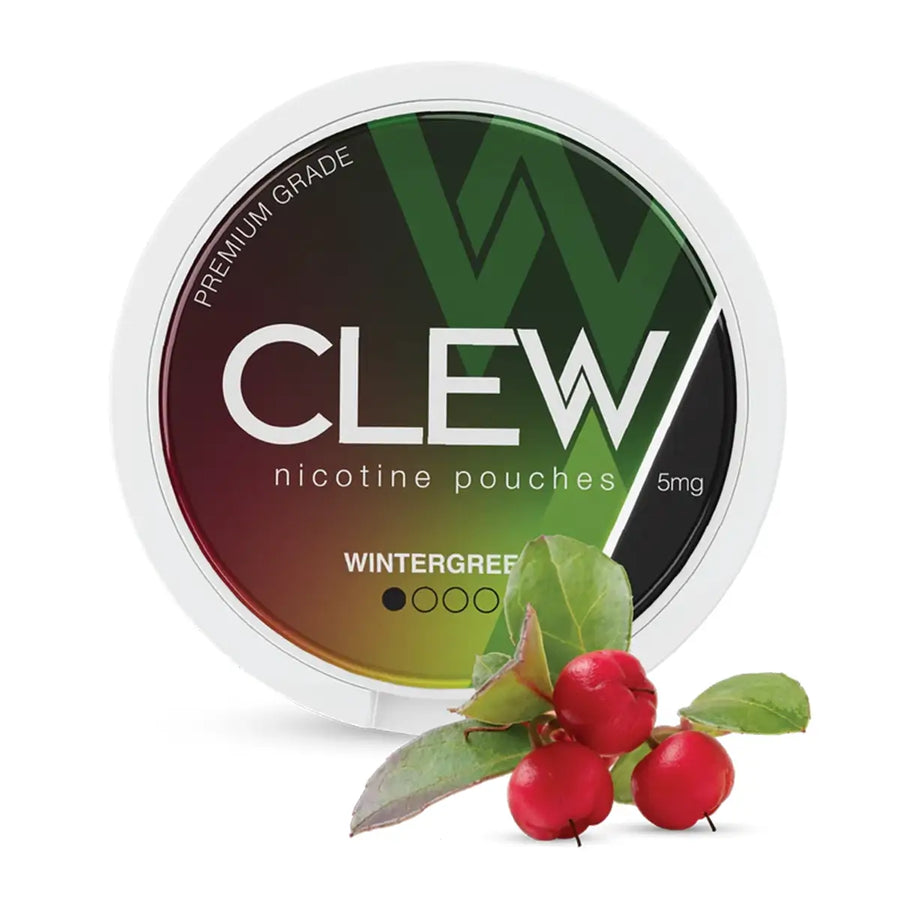 Clew Nicotine Pouches Wintergreen nicotine pouches
