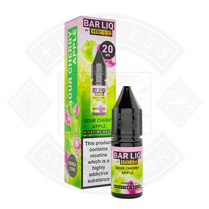 Zeus Juice Barliq Salt Sour Cherry Apple nic salt e-liquid