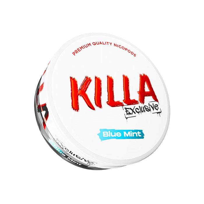 Killa Nicotine Pouches Blue Mint Exclusive UK