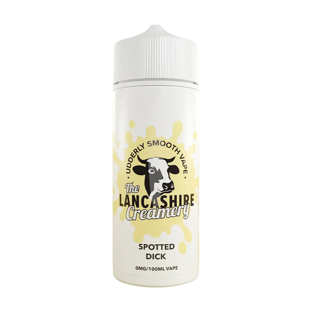 Lancashire Creamery 100ml Shortfill Spotted Dick shortfill e-liquid