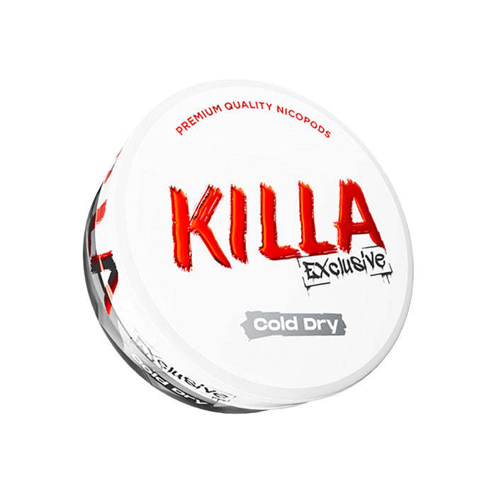 Killa Nicotine Pouches Cold Dry Exclusive UK