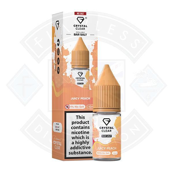 Crystal Clear Nic Salt Juicy Peach UK