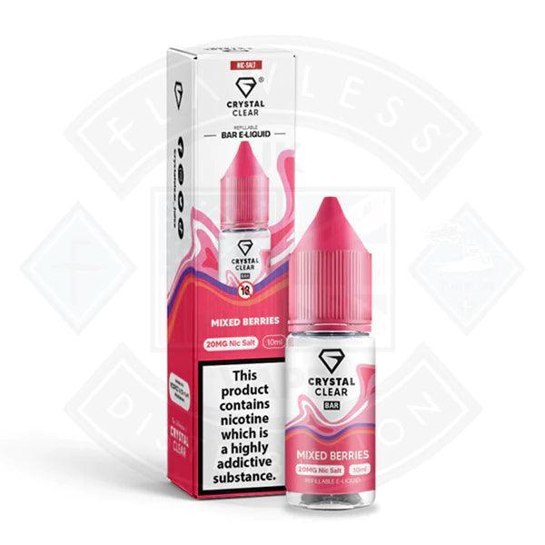 Crystal Clear Nic Salt Mixed Berries UK
