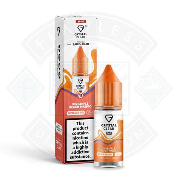 Crystal Clear Nic Salt Pineapple Peach Mango UK
