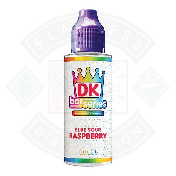 Donut King 100ml Shortfill Blue Sour Raspberry shortfill e-liquid
