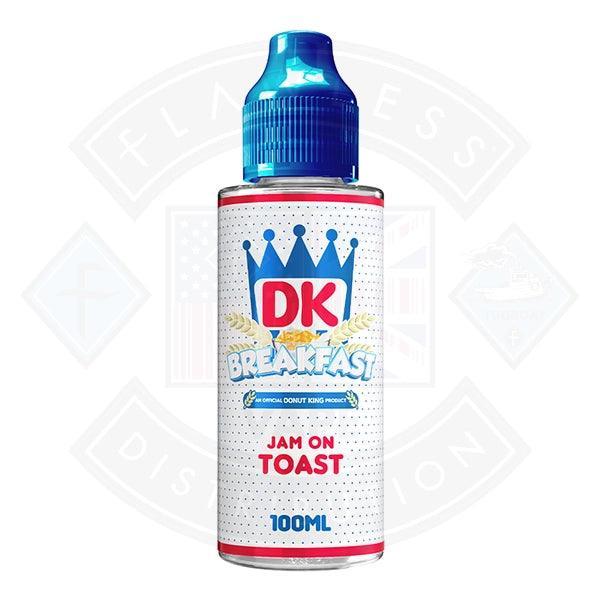 Donut King 100ml Shortfill Breakfast Jam on Toast shortfill e-liquid