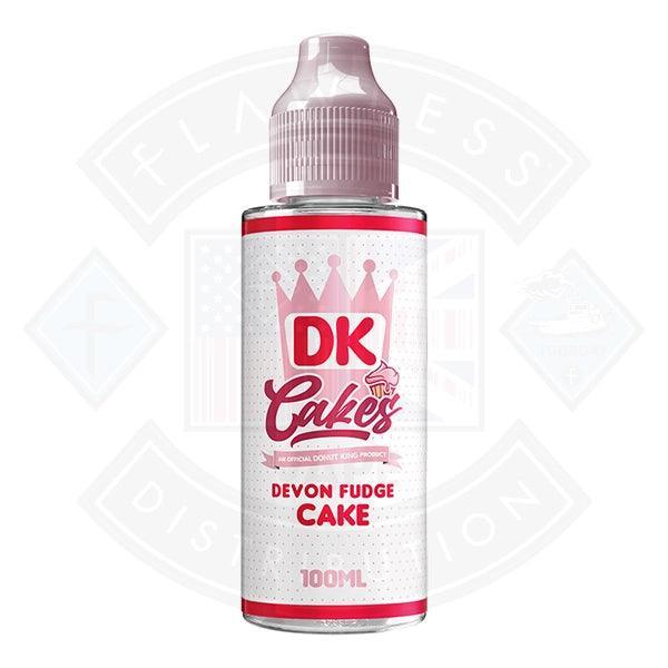 Donut King 100ml Shortfill Cake Devon Fudge Cake shortfill e-liquid