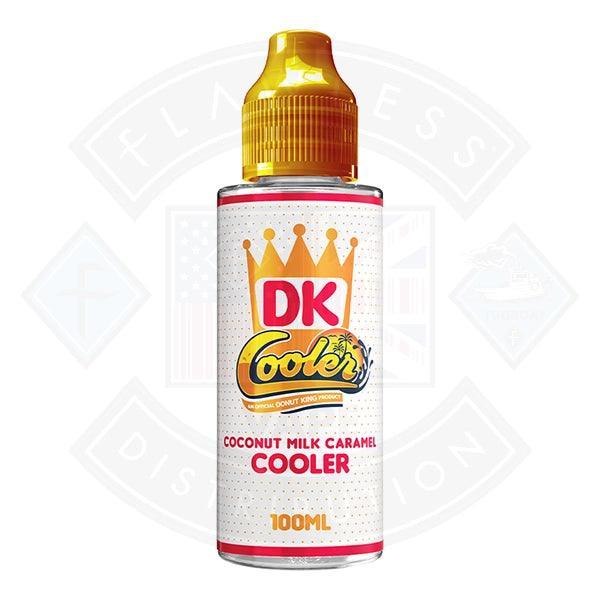 Donut King 100ml Shortfill Cooler Coconut Milk Caramel shortfill e-liquid