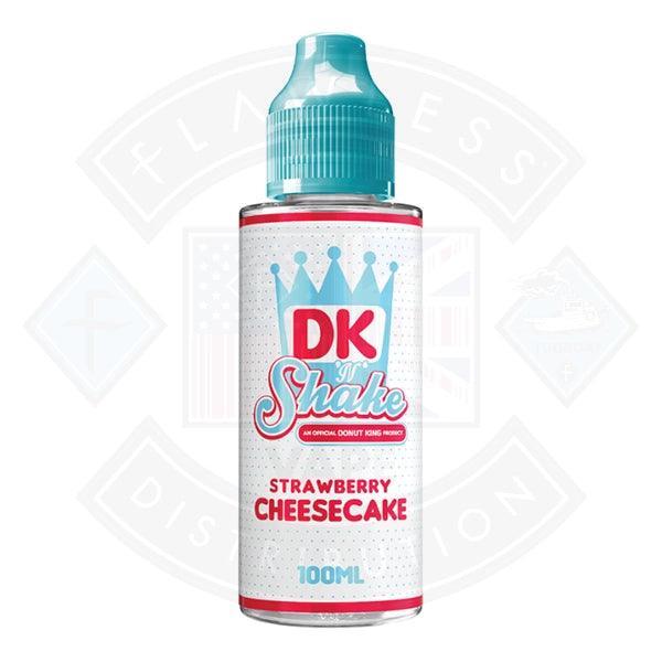 Donut King 100ml Shortfill Shakes Strawberry Cheesecake shortfill e-liquid