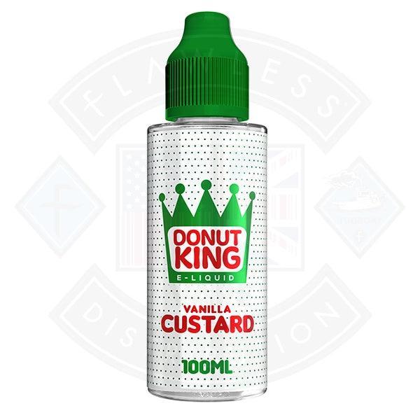 Donut King 100ml Shortfill Vanilla Custard shortfill e-liquid