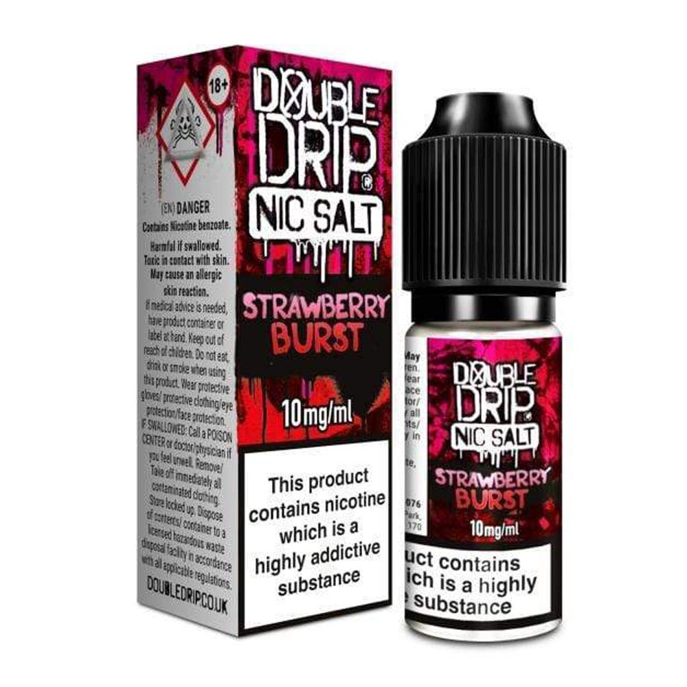 Double Drip Nic Salt Strawberry Burst UK