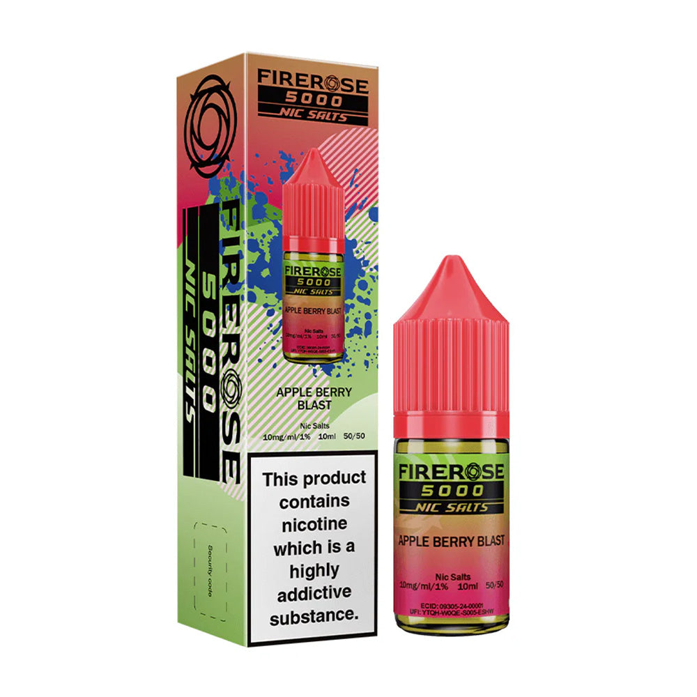 Elux Firerose 5000 Apple Berry Blast nic salt e-liquid