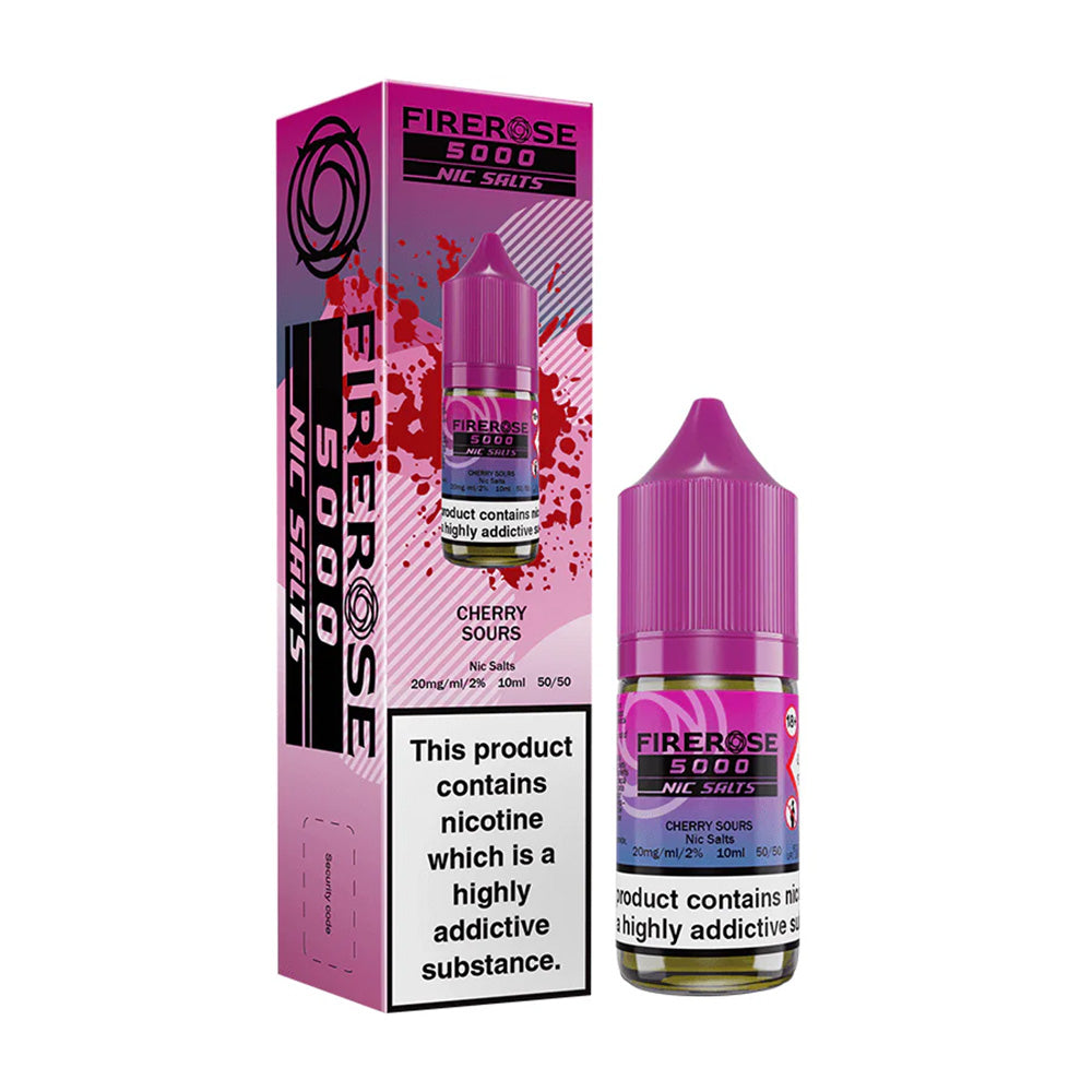 Elux Firerose 5000 Cherry Sours nic salt e-liquid