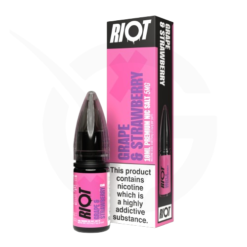 Riot Squad Nic Salt Grape Strawberry UK