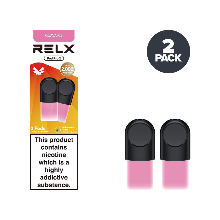 RELX Pods Guava Ice Pro prefilled pod vape kit