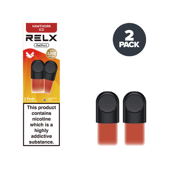 RELX Pods Hawthorn Ice Pro prefilled pod vape kit